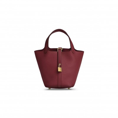 HERMES PICOTIN LOCK 18 TAURILLON CLEMENCE H056289CC55 (18*18*13cm)